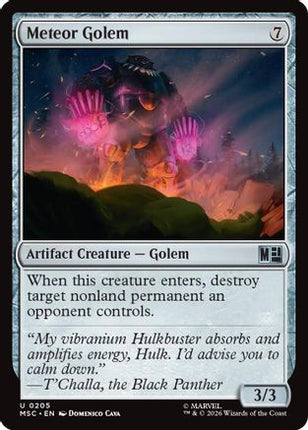 Meteor Golem (205) [Commander: Marvel Super Heroes]