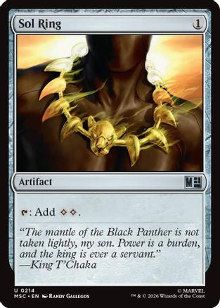 Sol Ring (0214) (214) [Commander: Marvel Super Heroes]