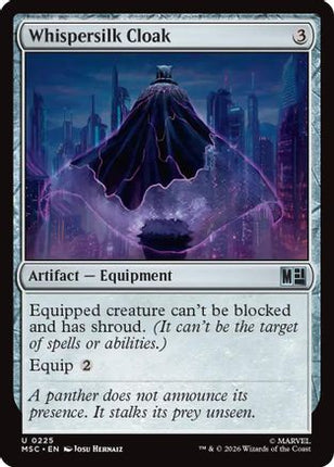 Whispersilk Cloak (225) [Commander: Marvel Super Heroes]