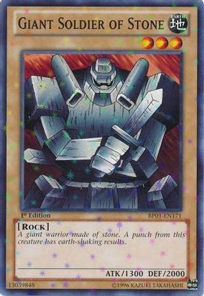 Giant Soldier of Stone (Starfoil) (Starfoil Rare) [BP01-EN171] Unlimited