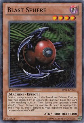 Blast Sphere (Starfoil) (Starfoil Rare) [BP01-EN175] Unlimited