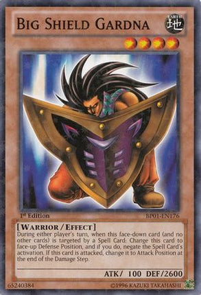 Big Shield Gardna (Starfoil) (Starfoil Rare) [BP01-EN176] 1st Edition