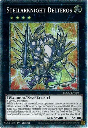 Stellarknight Delteros (Starlight Rare)  [BLGG-EN010] 1st Edition