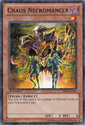 Chaos Necromancer (Starfoil) (Starfoil Rare) [BP01-EN183] 1st Edition