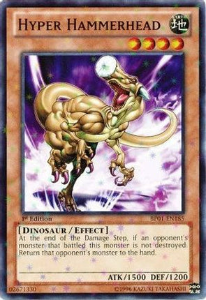 Hyper Hammerhead (Starfoil) (Starfoil Rare) [BP01-EN185] Unlimited