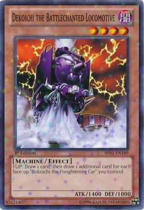 Dekoichi the Battlechanted Locomotive (Starfoil) (Starfoil Rare) [BP01-EN189] 1st Edition