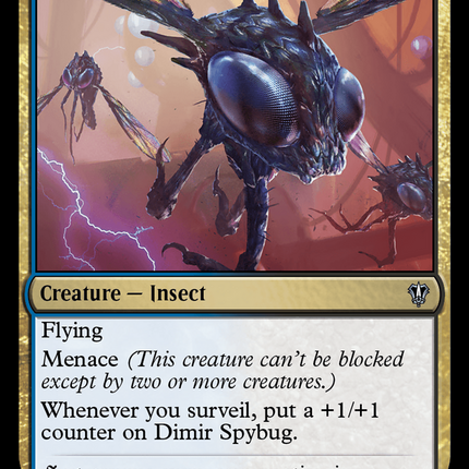 Dimir Spybug [Murders at Karlov Manor Commander]