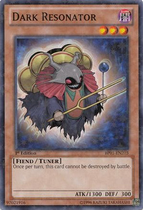 Dark Resonator (Starfoil) (Starfoil Rare) [BP01-EN203] 1st Edition