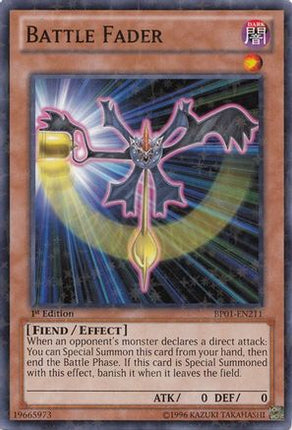 Battle Fader (Starfoil) (Starfoil Rare) [BP01-EN211] Unlimited