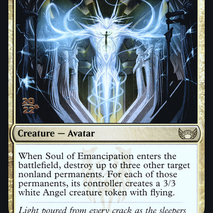 Soul of Emancipation [Streets of New Capenna Promos] Prerelease Foil