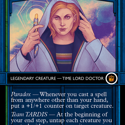 The Thirteenth Doctor (Showcase) (Borderless) [Doctor Who] Surge Foil