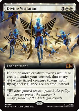 Divine Visitation (Extended Art) (301) [Commander: Marvel Super Heroes] Foil