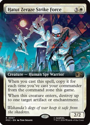 Hatut Zeraze Strike Force (Extended Art) (307) [Commander: Marvel Super Heroes]