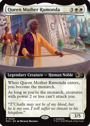 Queen Mother Ramonda (Extended Art) (320) [Commander: Marvel Super Heroes]