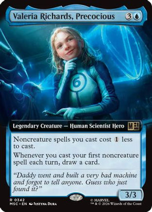 Valeria Richards, Precocious (Extended Art) (342) [Commander: Marvel Super Heroes]