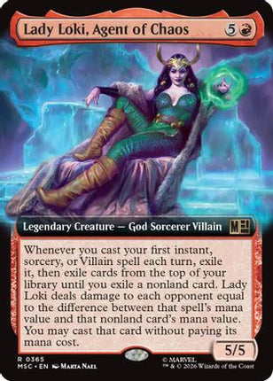 Lady Loki, Agent of Chaos (Extended Art) (365) [Commander: Marvel Super Heroes]