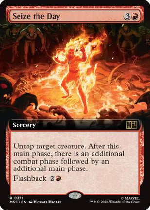 Seize the Day (Extended Art) (371) [Commander: Marvel Super Heroes]