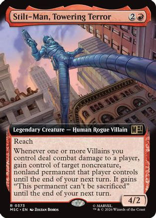 Stilt-Man, Towering Terror (Extended Art) (373) [Commander: Marvel Super Heroes]