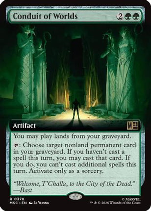 Conduit of Worlds (Extended Art) (378) [Commander: Marvel Super Heroes]