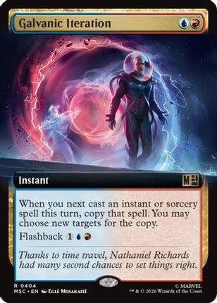 Galvanic Iteration (Extended Art) (404) [Commander: Marvel Super Heroes]