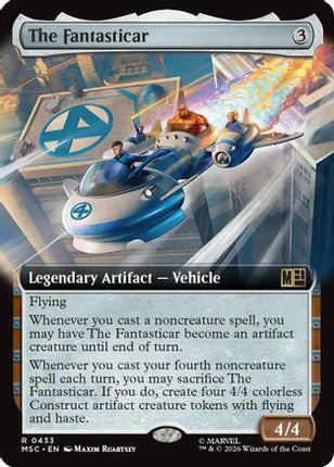 The Fantasticar (Extended Art) (433) [Commander: Marvel Super Heroes]