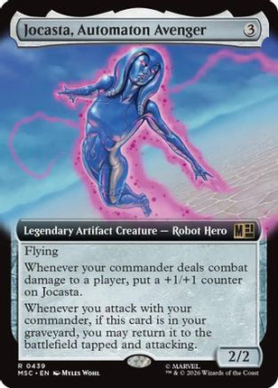Jocasta, Automaton Avenger (Extended Art) (439) [Commander: Marvel Super Heroes] Foil