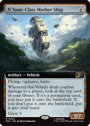 N'Yami-Class Mother Ship (Extended Art) (444) [Commander: Marvel Super Heroes]