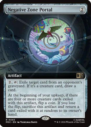 Negative Zone Portal (Extended Art) (445) [Commander: Marvel Super Heroes] Foil