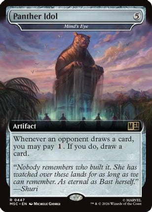 Panther Idol - Mind's Eye (Extended Art) (447) [Commander: Marvel Super Heroes]