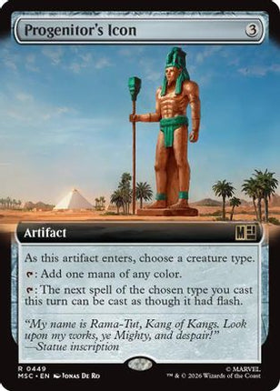 Progenitor's Icon (Extended Art) (449) [Commander: Marvel Super Heroes] Foil