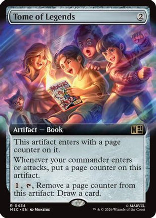Tome of Legends (Extended Art) (454) [Commander: Marvel Super Heroes] Foil
