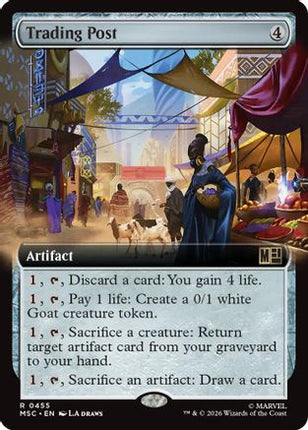 Trading Post (Extended Art) (455) [Commander: Marvel Super Heroes] Foil