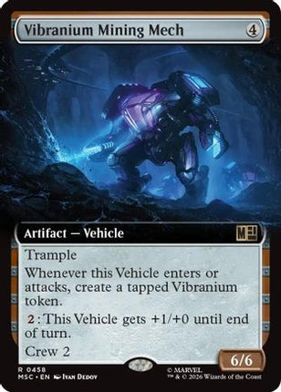 Vibranium Mining Mech (Extended Art) (458) [Commander: Marvel Super Heroes]