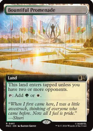 Bountiful Promenade (Extended Art) (461) [Commander: Marvel Super Heroes] Foil