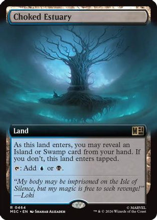 Choked Estuary (Extended Art) (464) [Commander: Marvel Super Heroes]