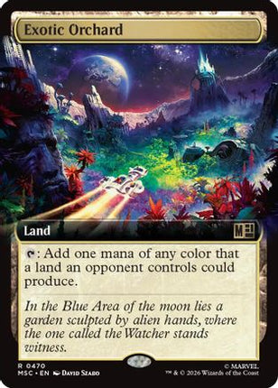 Exotic Orchard (Extended Art) (470) [Commander: Marvel Super Heroes] Foil