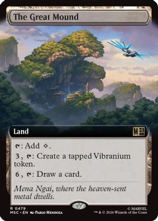 The Great Mound (Extended Art) (479) [Commander: Marvel Super Heroes] Foil