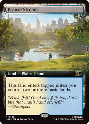 Prairie Stream (Extended Art) (485) [Commander: Marvel Super Heroes]