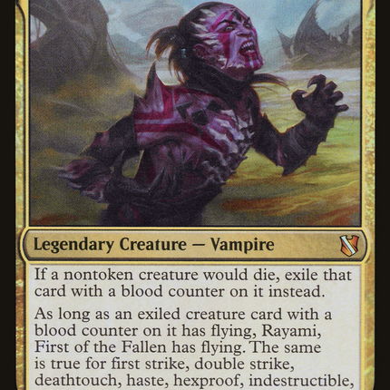 Rayami, First of the Fallen [Commander 2019] Foil
