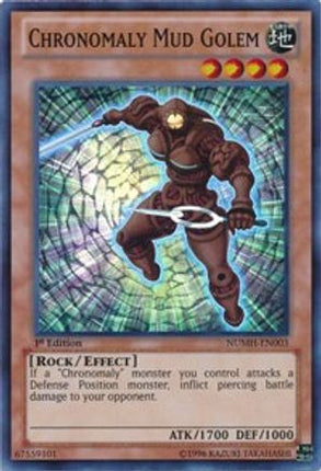 Chronomaly Mud Golem (Super Rare) [NUMH-EN003] Unlimited