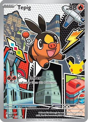 Tepig 050- ME Mega Evolution Promo Holofoil
