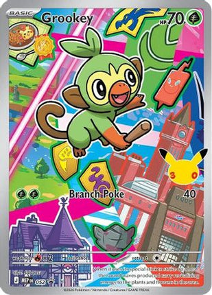 Grookey 052- ME Mega Evolution Promo Holofoil
