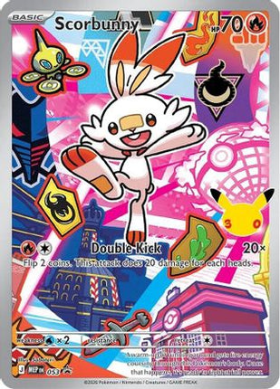 Scorbunny 053- ME Mega Evolution Promo Holofoil