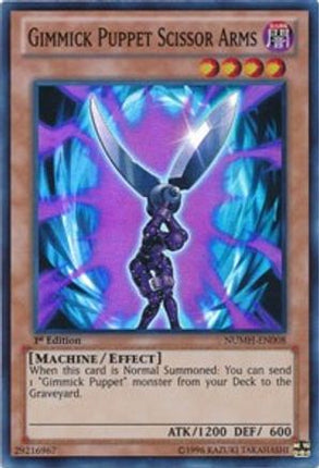 Gimmick Puppet Scissor Arms (Super Rare) [NUMH-EN008] Unlimited