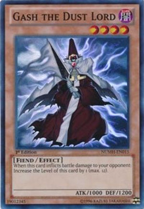 Gash the Dust Lord (Super Rare) [NUMH-EN015] Unlimited