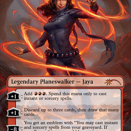 Jaya Ballard (Borderless) [Secret Lair Drop]