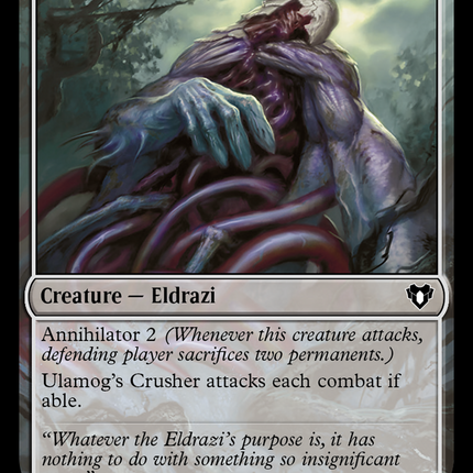 Ulamog's Crusher [Commander Masters]