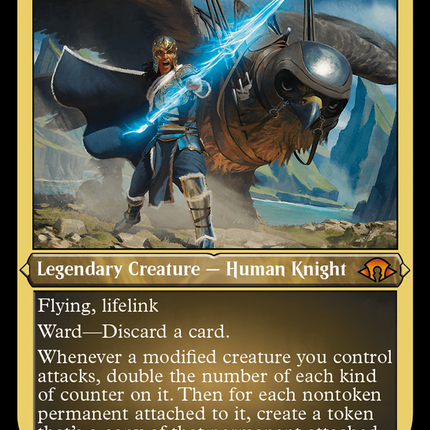 Arna Kennerüd, Skycaptain [Modern Horizons 3] Etched Foil