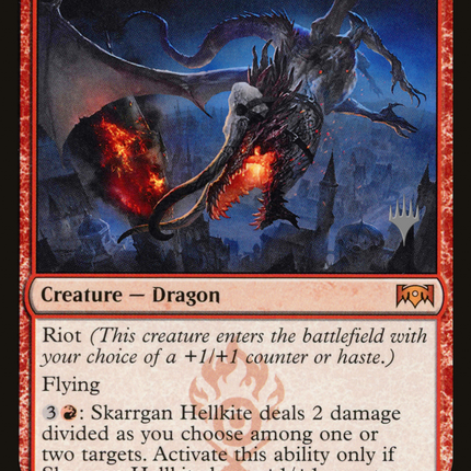 Skarrgan Hellkite [Ravnica Allegiance Promos]
