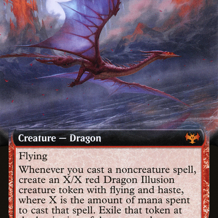 Manaform Hellkite (Extended Art) [Innistrad: Crimson Vow]